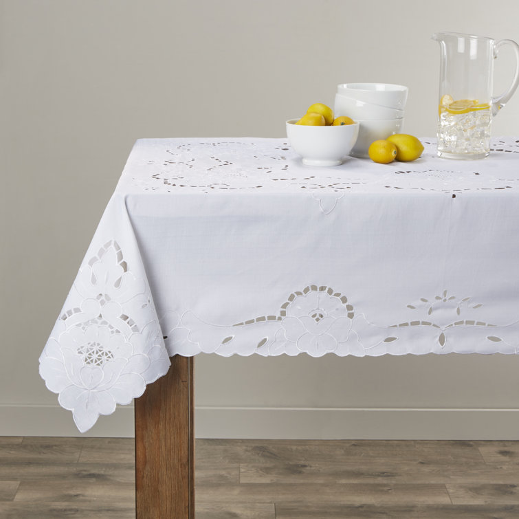 Ophelia & Co. Rectangular Floral Easter Tablecloth